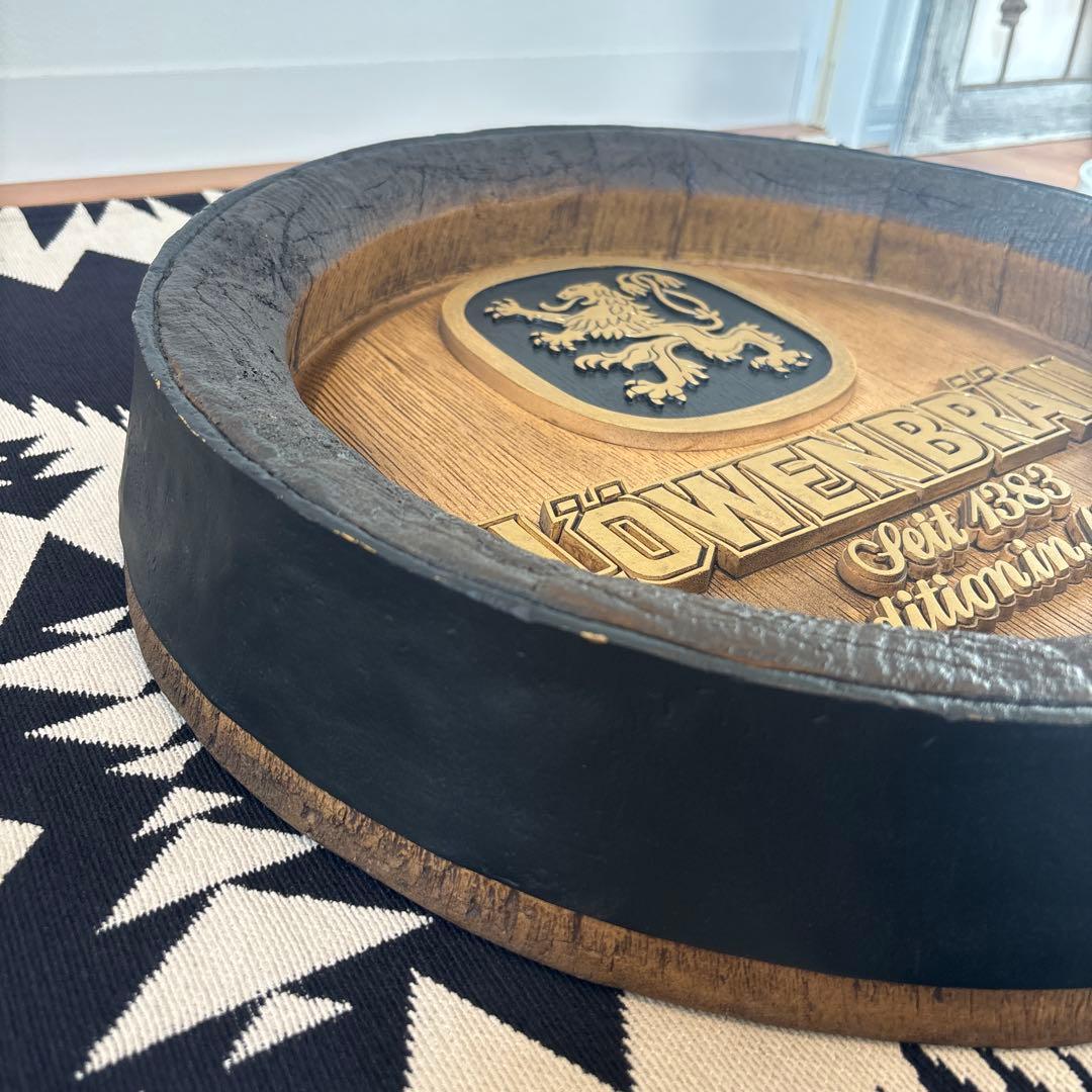 LÖWENBRÄU　レーベンブロイ　ヴィンテージ看板 アンティーク　インテリア