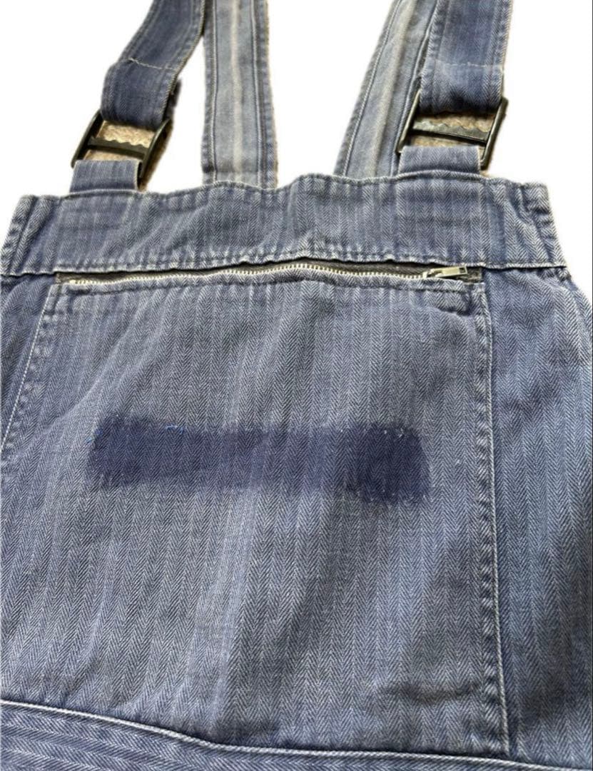 【希少】40s 50s vintage オーバーオール ヘリンボーン サロペット