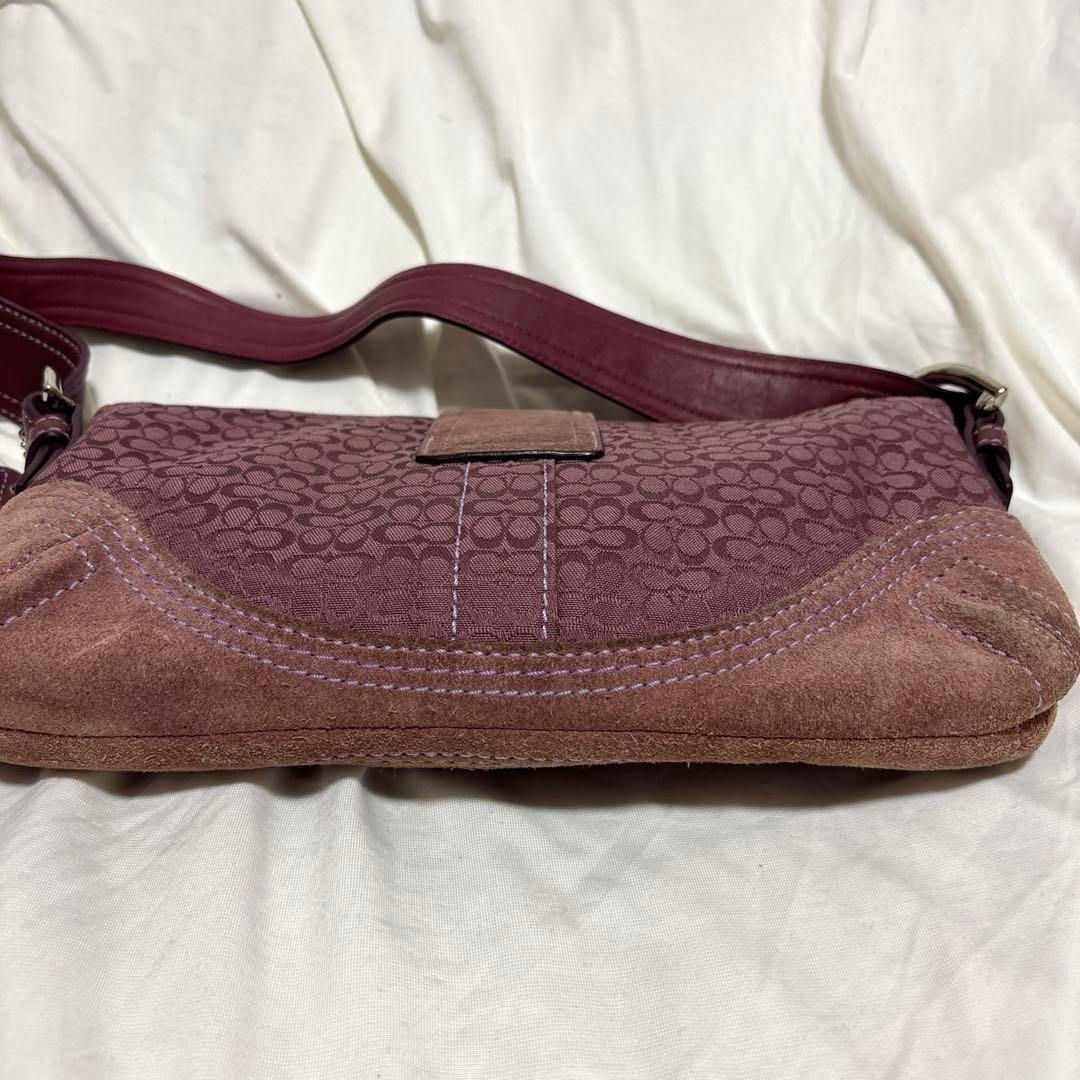 稀少色♡RARE COACH SOHOワンショルダーバッグ シグネチャーチャーム