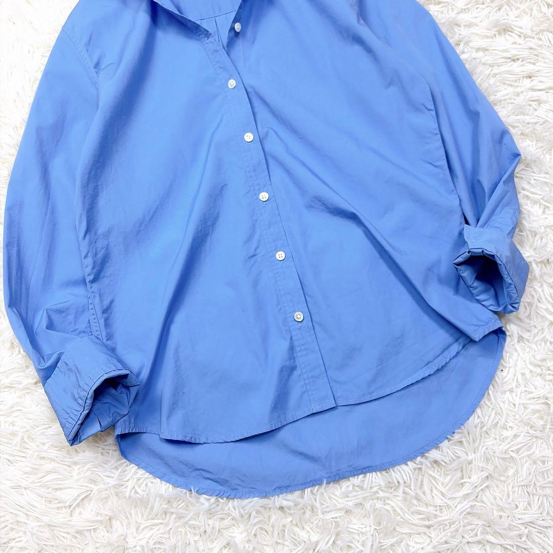 アパルトモン　2022SS トーマスメイソン　コットンシャツ　ブルー