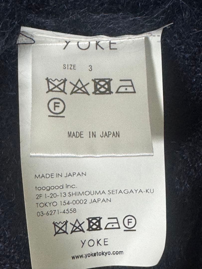 YOKE JOURNAL STANDARD別注 モヘヤニット