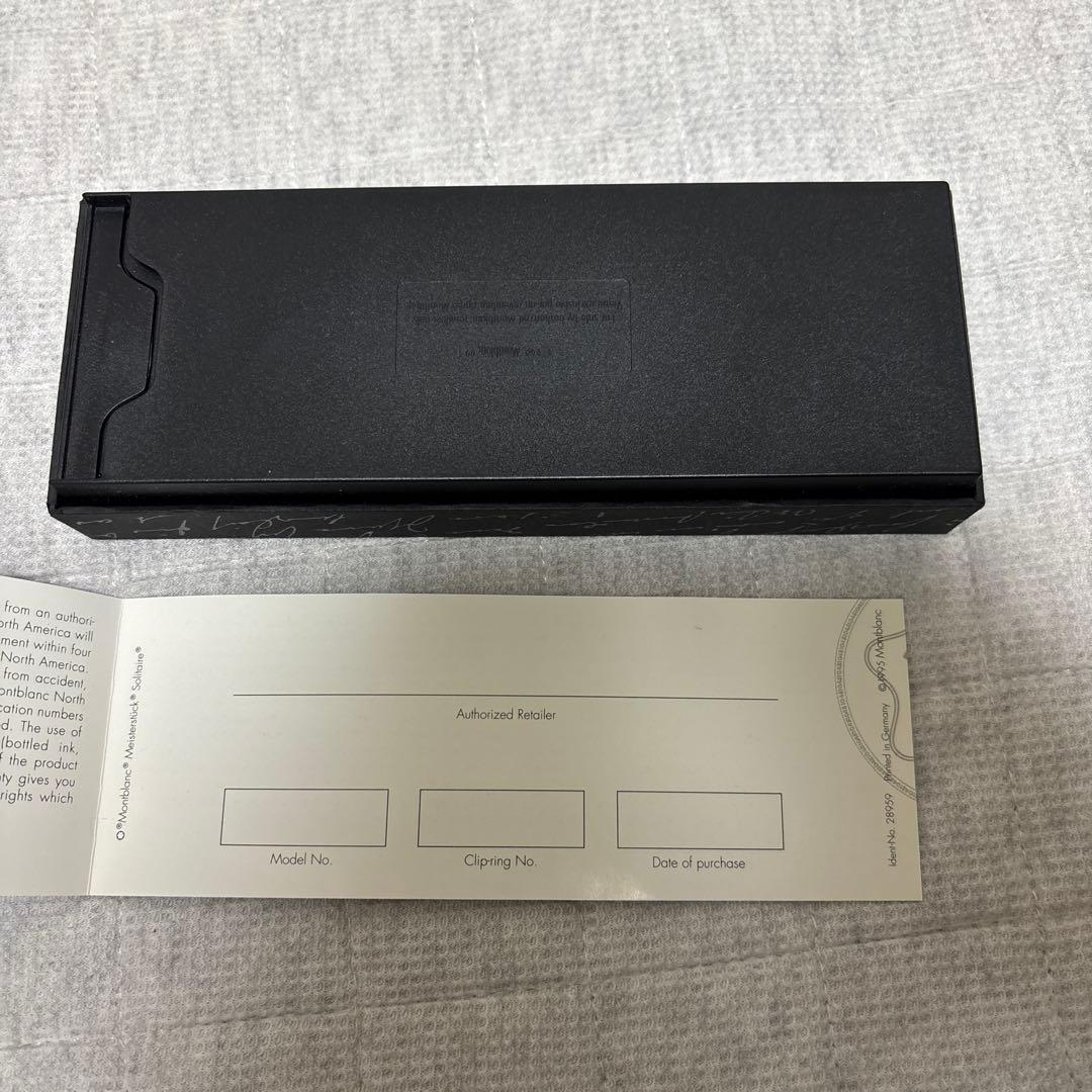 モンブラン絶版モデルCLASSIC 万年筆 ボルドー EF ペン先14K