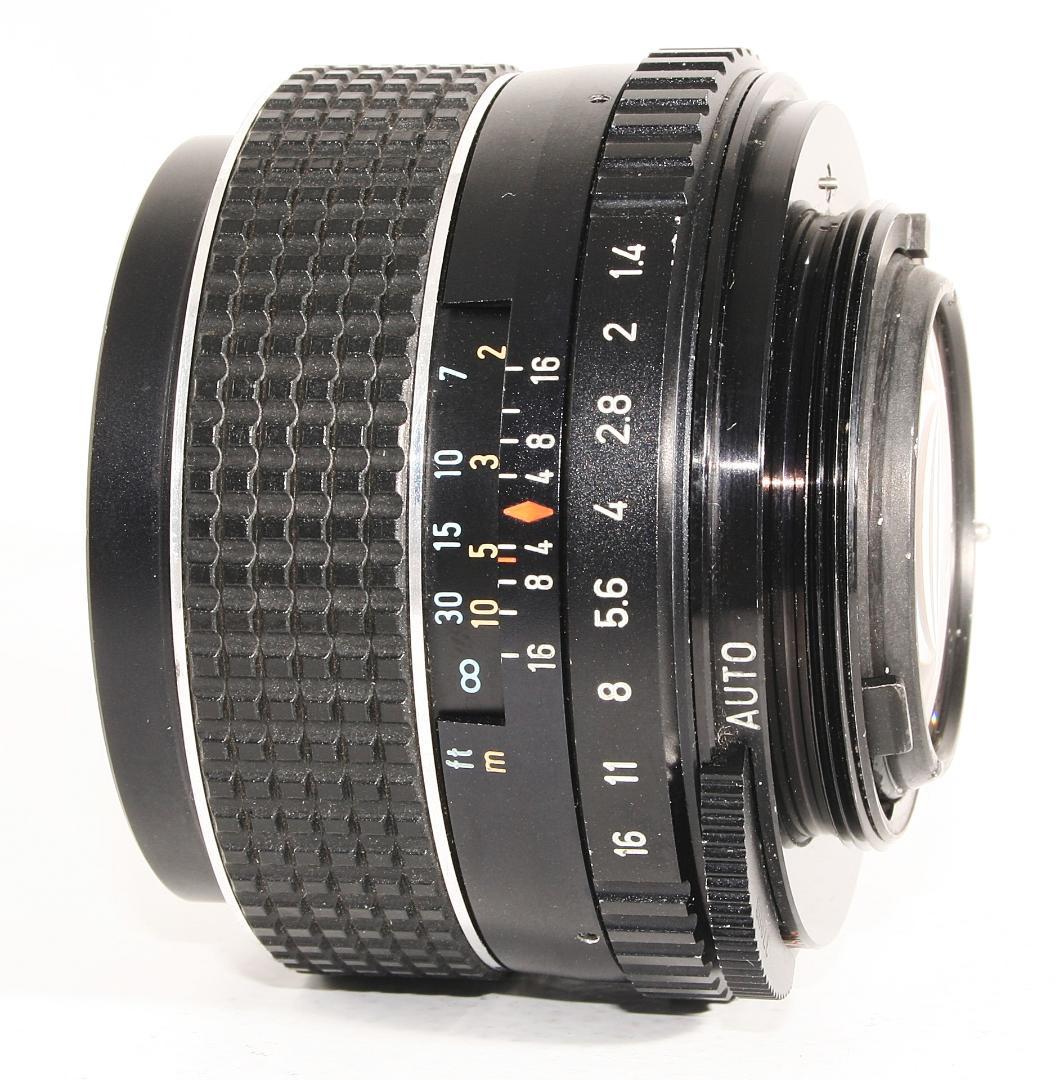 【美品】Pentax SMC Takumar 50mm F1.4 MFレンズ