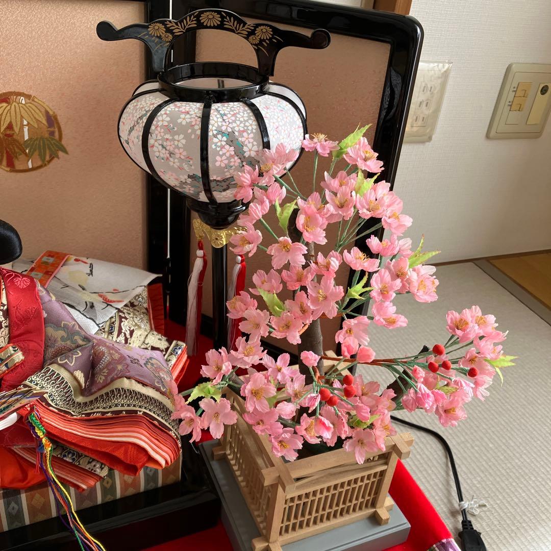 京人形雛　ひな人形　屏風（別写真）