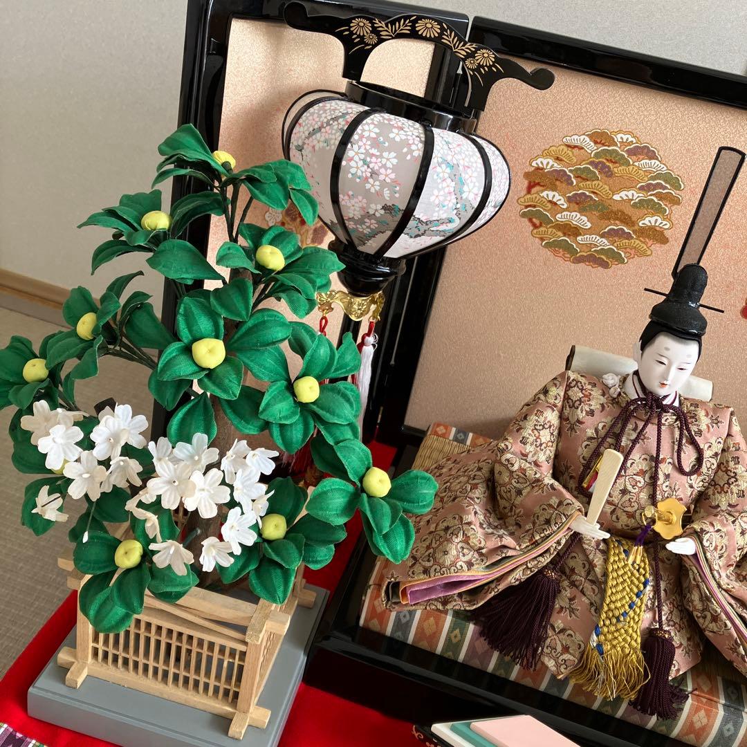 京人形雛　ひな人形　屏風（別写真）