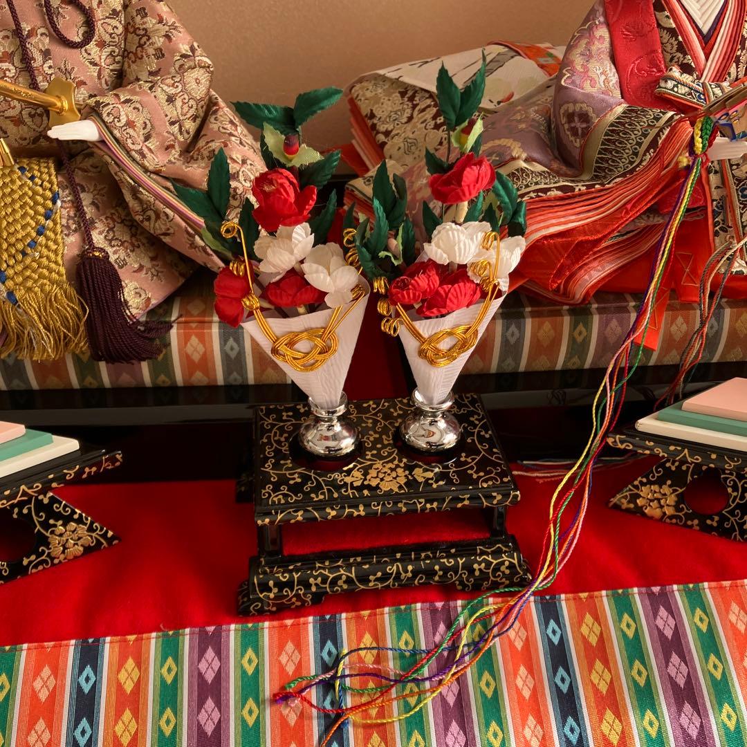 京人形雛　ひな人形　屏風（別写真）