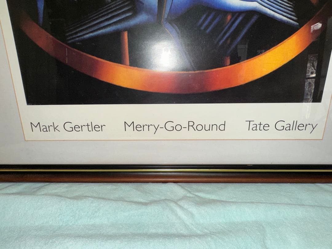 マーク・ガートラーのポスター額縁入