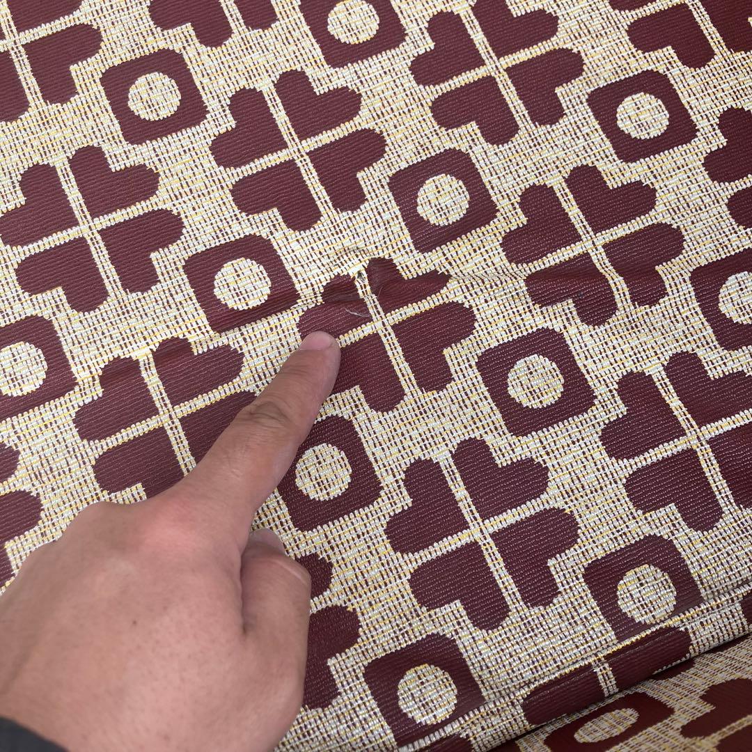 昭和レトロ ミッドセンチュリー 幾何学模様ソファー 1人掛けソファー 古家具