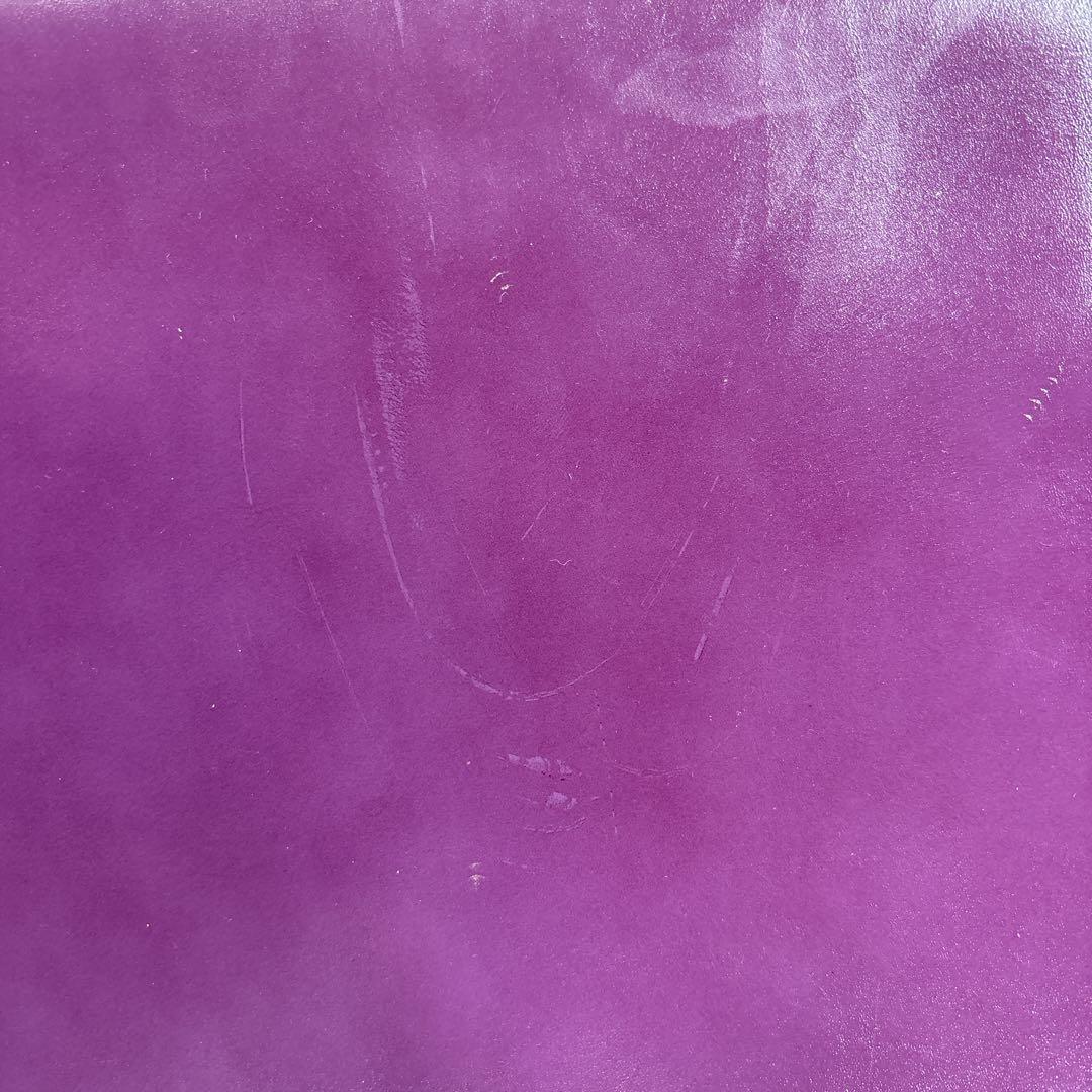 PRADA プラダ トートバッグ ビジネスバック レザー パープル A4 可