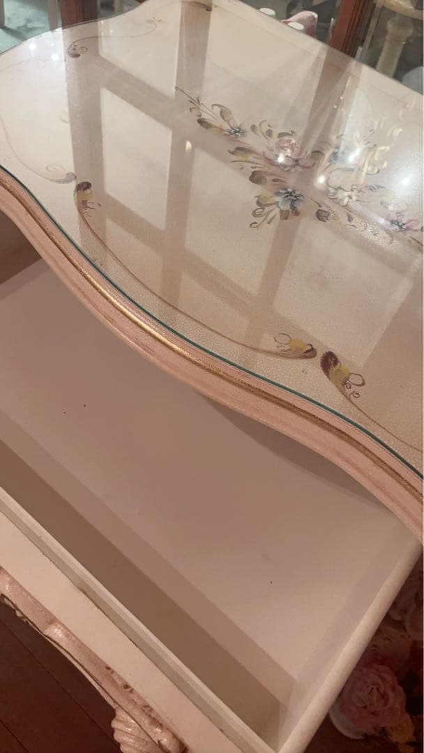 ♡ロココ♡姫プリンセスチェスト♡薔薇ベルサイユ4段チェストシリックアンティーク