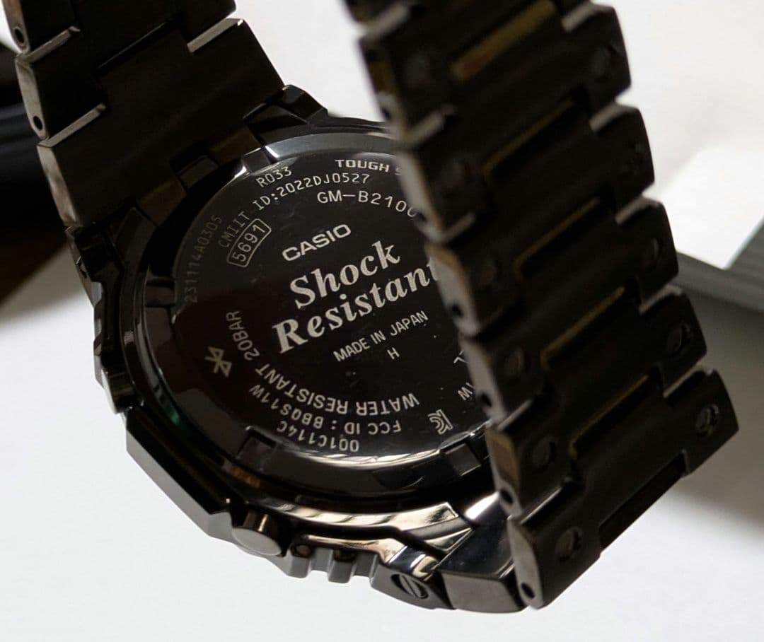 時計 G-SHOCK GM-B2100BD-1A Bluetooth