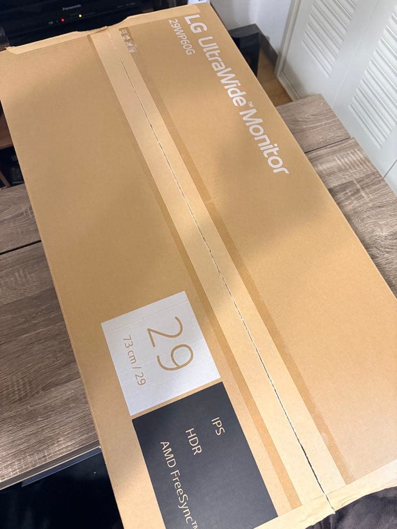 LG 29インチ ウルトラワイドモニター 29WP60G 箱・付属品あり