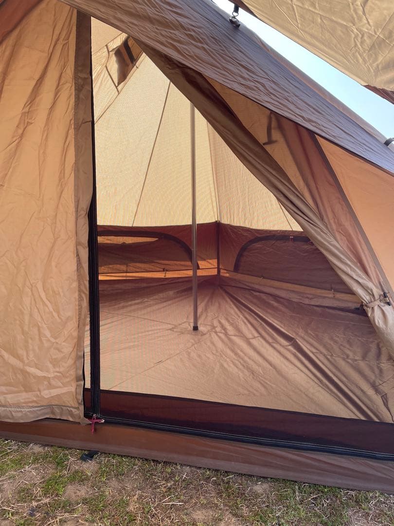 グロッケ8 ベージュ テントシェルター タープ付き