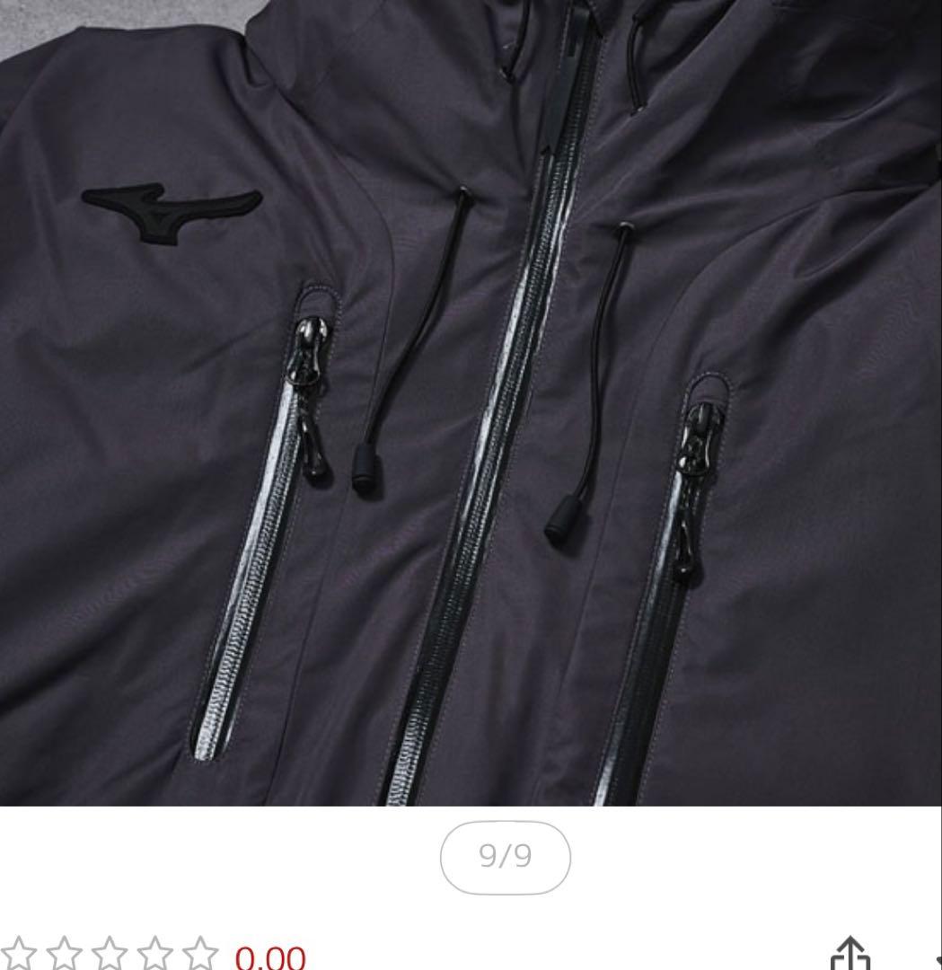 テックフィルブレスサーモコート MIZUNO ブラック　XL