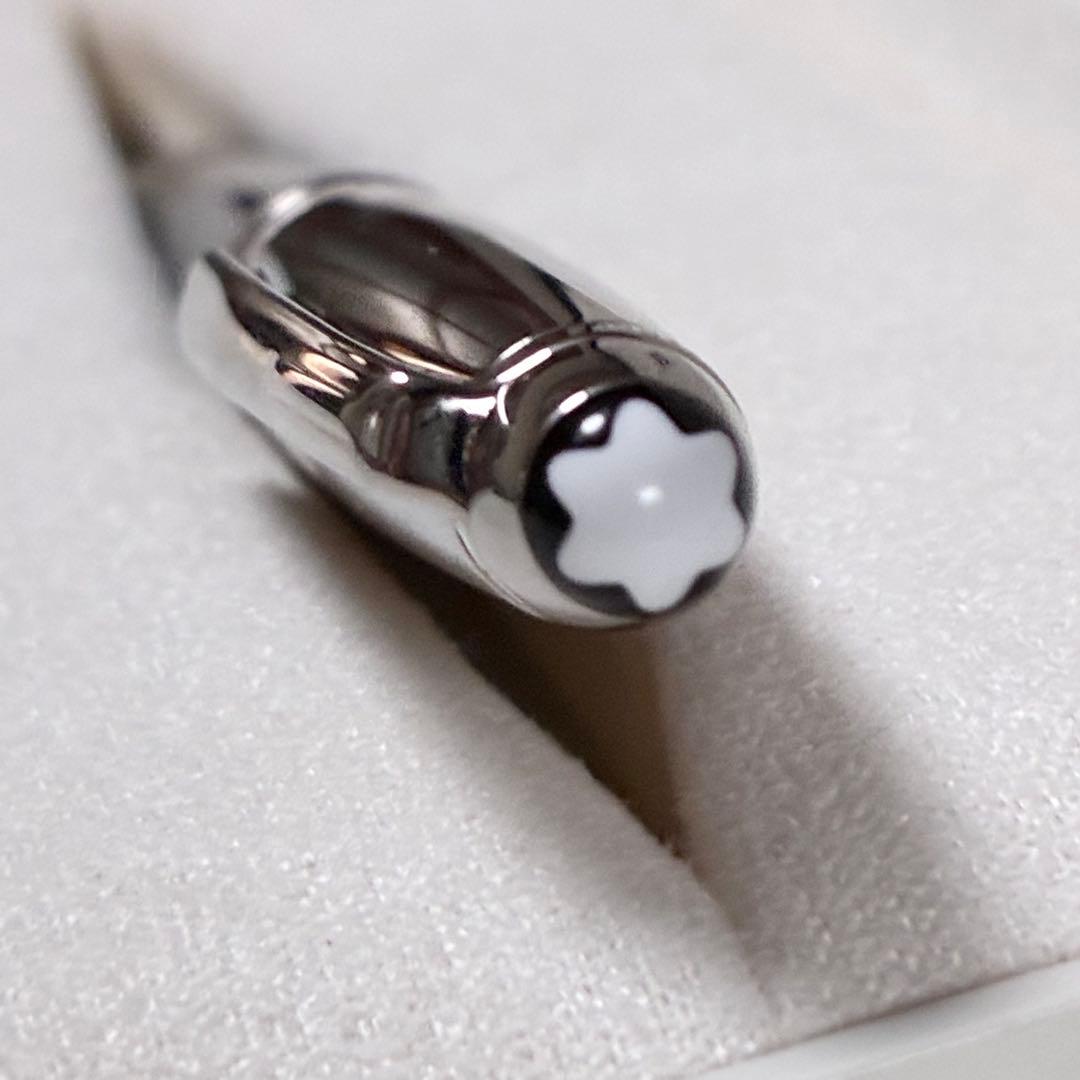 【美品】Montblanc 万年筆 ソリテール ドゥエ プラチナライン 18K