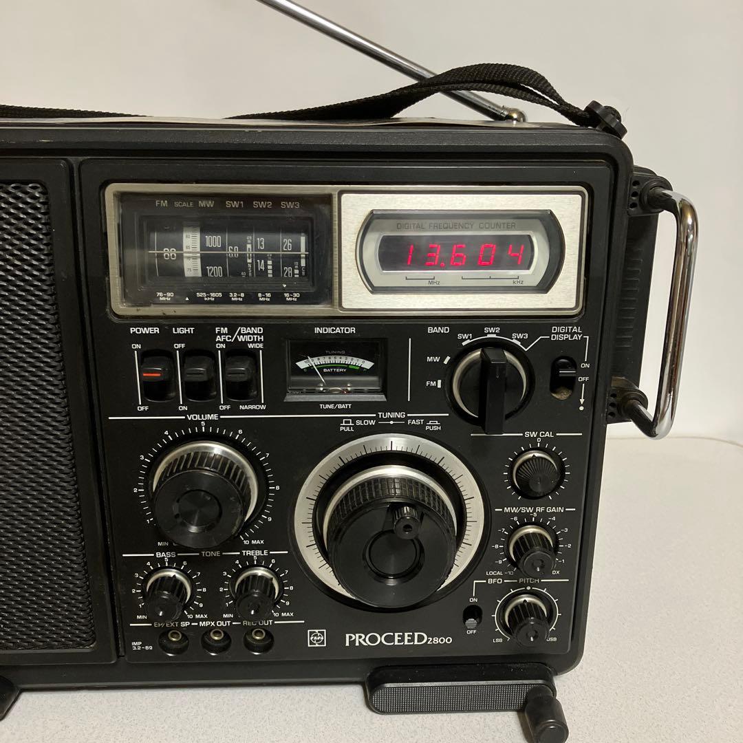 ナショナルラジオ　プロシード２８００　　　　完動品