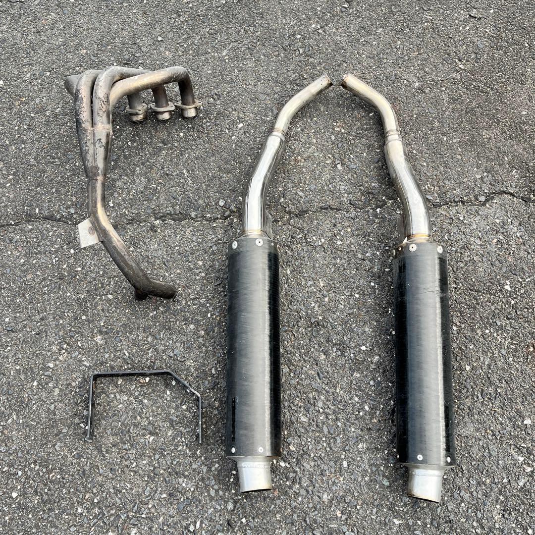 ホーネット250 SP忠男 スーパーコンバット 2本出し フルエキ マフラー