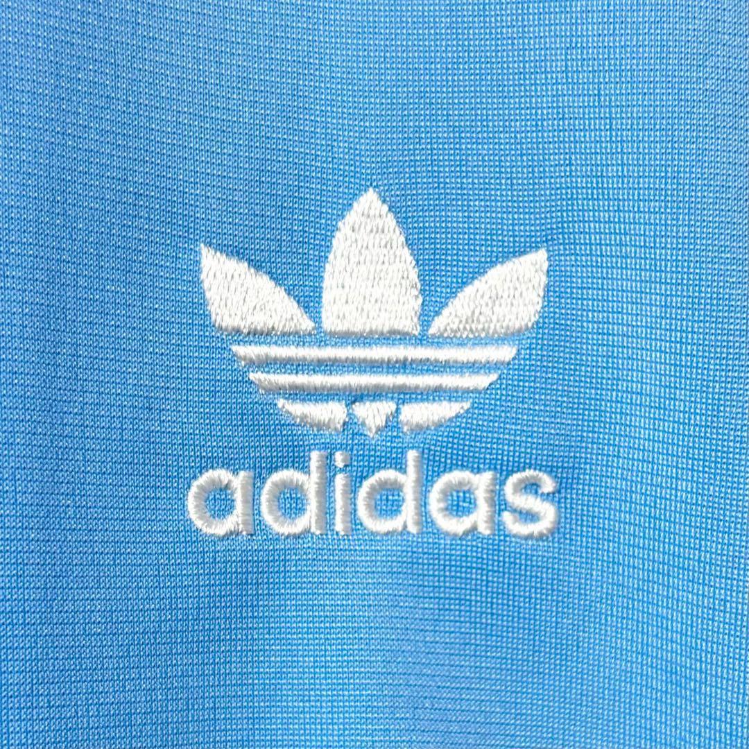 虎之助 アディダス ファイヤーバード トラックトップ セミブルー L