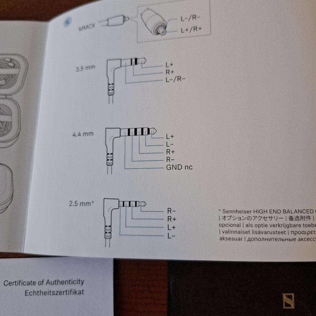 ゼンハイザーイヤホーン IE 600 Hi-Res AUDIONASA 極上品！
