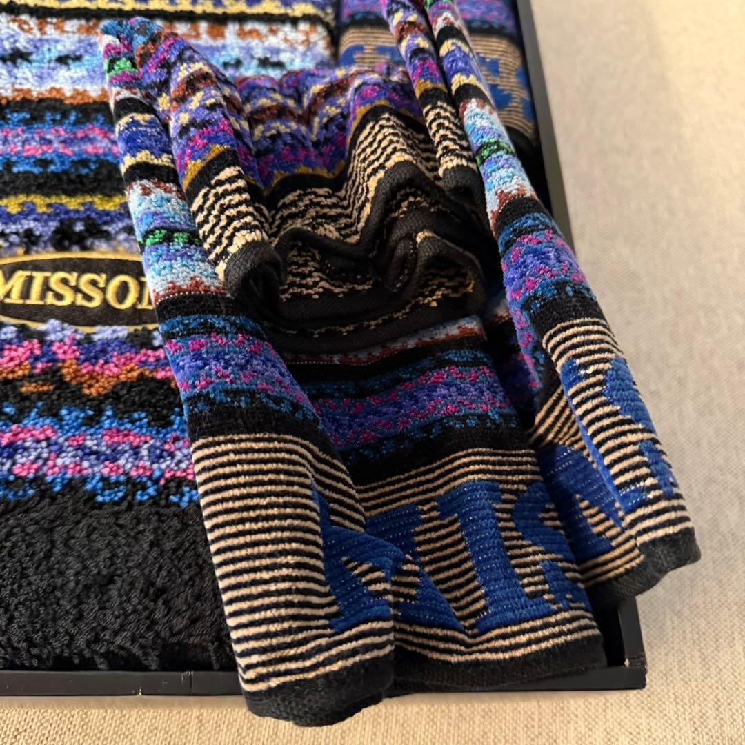 ミッソーニ　バスマット1枚　フェイスタオル2枚　ニューストリシア　ストリシア箱無