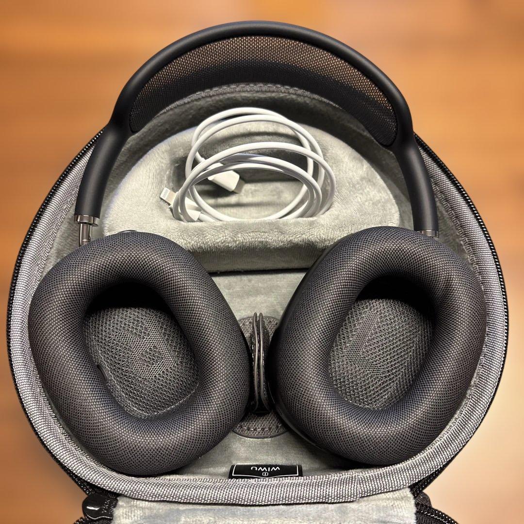 AirPods Maxスペースグレー+おまけ