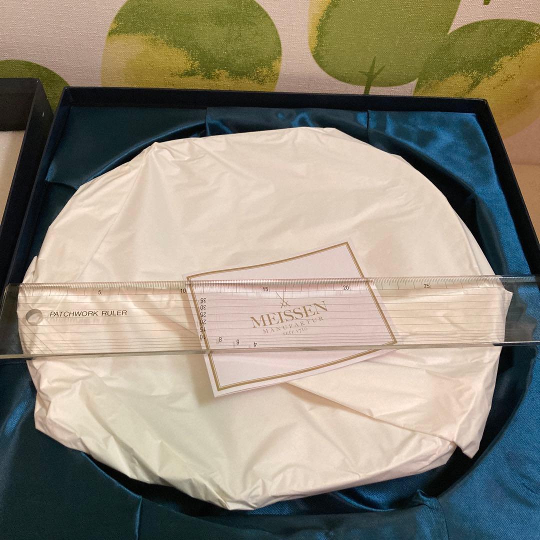 MEISSEN 高級皿 新品未使用　箱入り　約27㎝✖️30センチ