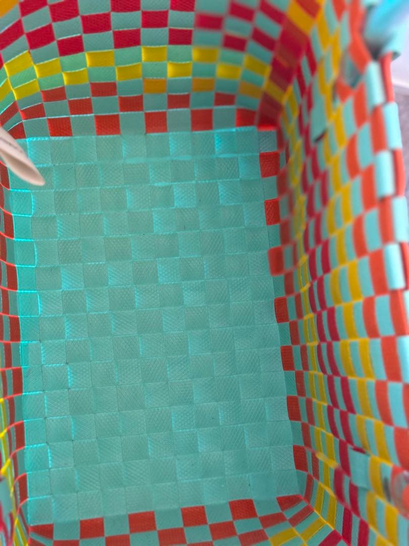 MARNI チェック柄 かごバッグ完売品