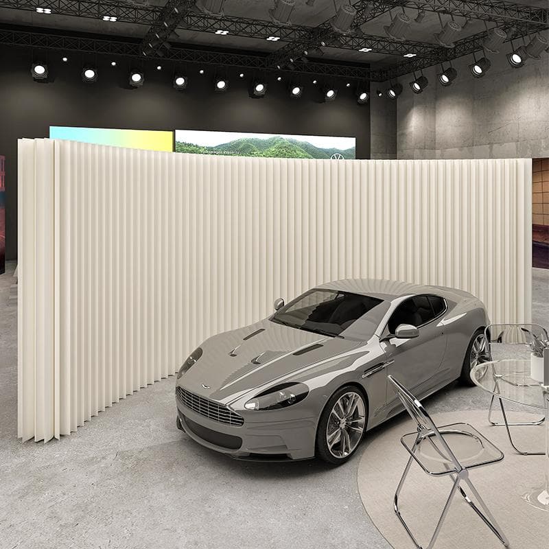 折りたたみ パーテーション 間仕切り高さ2.4ｍ長さ2-3ｍ持ち運び可能 目隠し