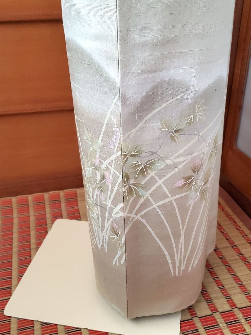 【逸品＊】紬の訪問着　染め紬　小糸染芸