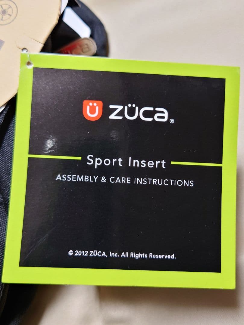 ZÜCA ブラック キャリーケース バッグのみ