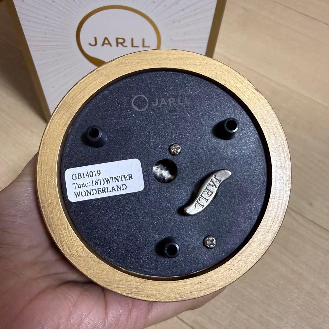 JARLL スノードーム クリスマス 森のスノーハウス オルゴール