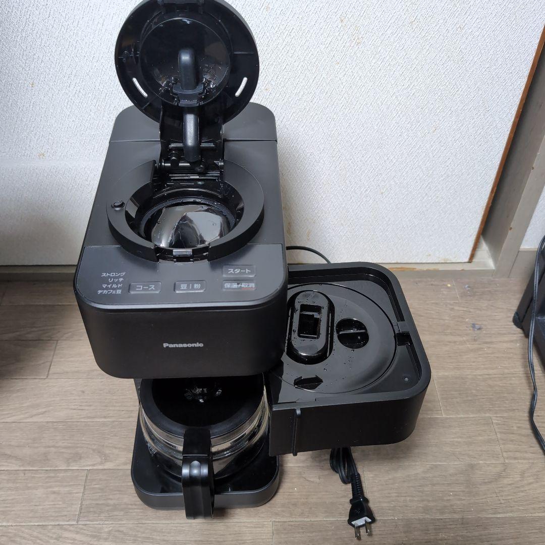 【美品、使用回数少】パナソニック コーヒーメーカー NC-A58K 2025年製