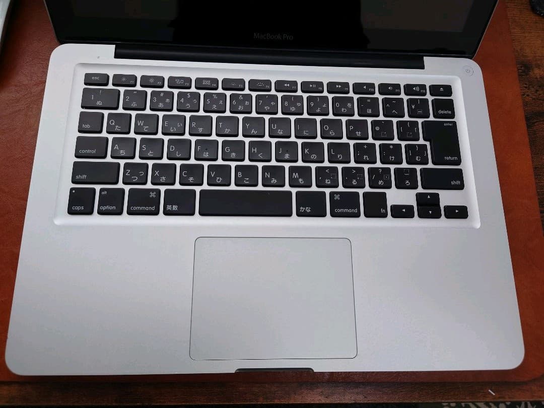 ◆値下げ！MacBookPro 13 Mid 2012 クリアカバー黒付き◆
