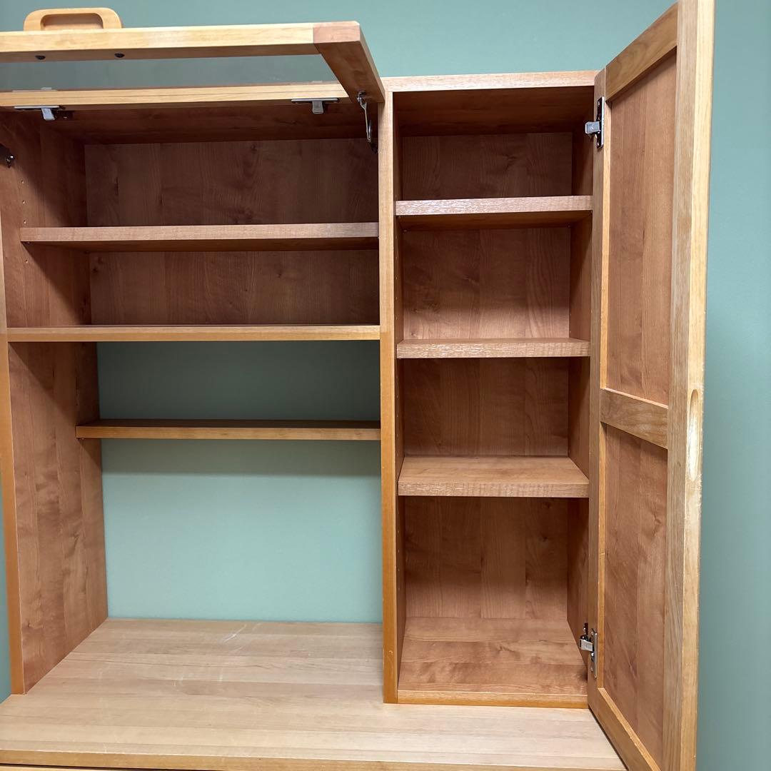 モモナチュラル　食器棚 カップボード