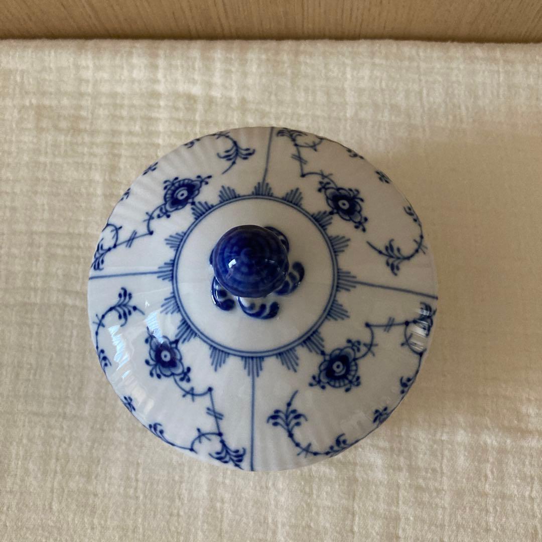 ロイヤルコペンハーゲン　プレインボックスラウンド　新品未使用