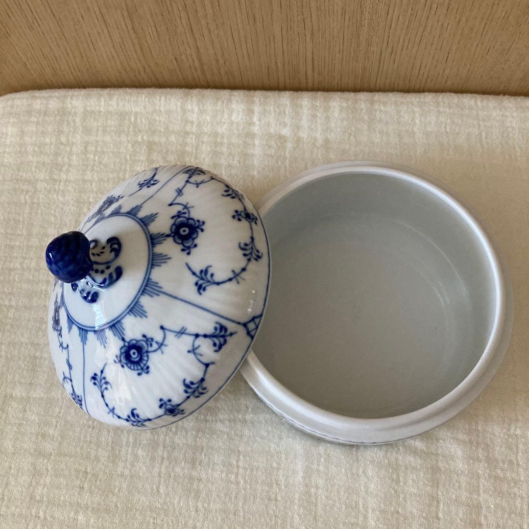 ロイヤルコペンハーゲン　プレインボックスラウンド　新品未使用