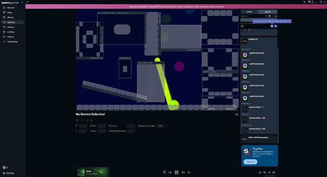極美品最強 i9 3面ガラスOkinos Aqua93搭載SignalRGB連動