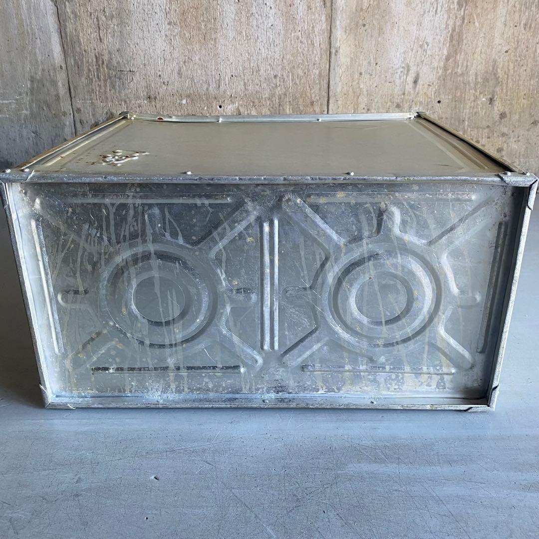 岡持ち　おかもち　横長　大型　昭和レトロ　ヴィンテージ　レトロ　古道具　⑤