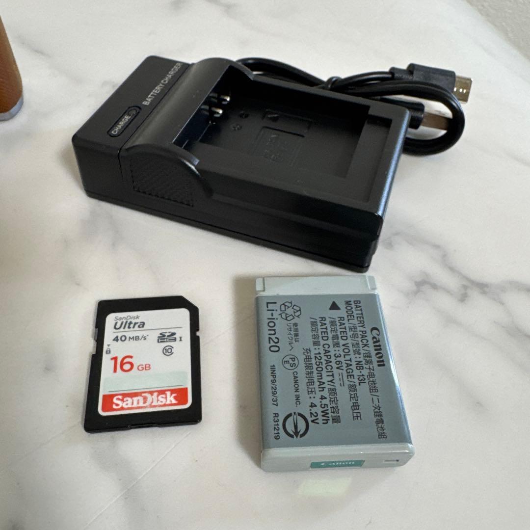 キヤノン Canon PowerShot G9X シルバー SD、バッテリー付き