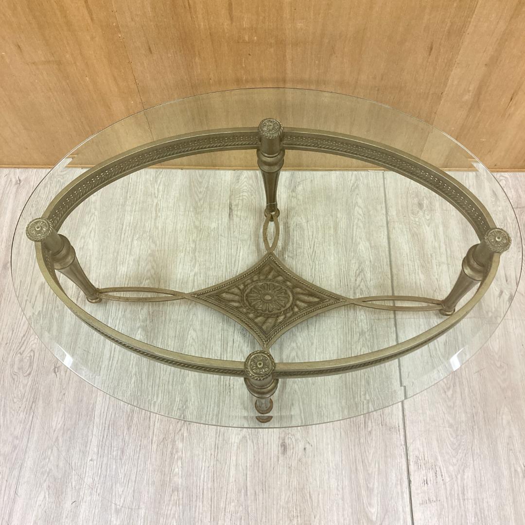 アンティーク調　エレガント　リビングテーブル　センターテーブル　クラシック