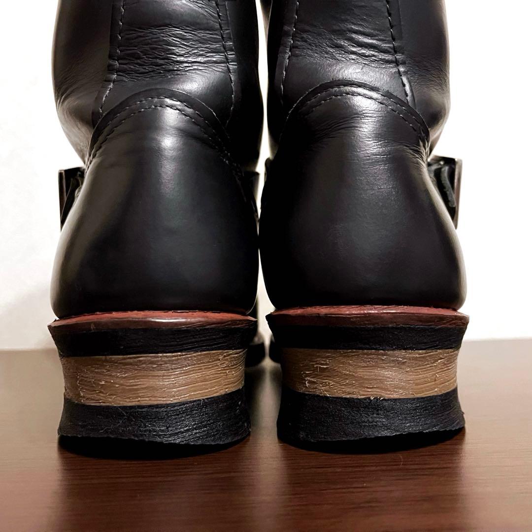 廃盤 10年製　レッドウィング 2268 エンジニア　ブラッククローム　9D