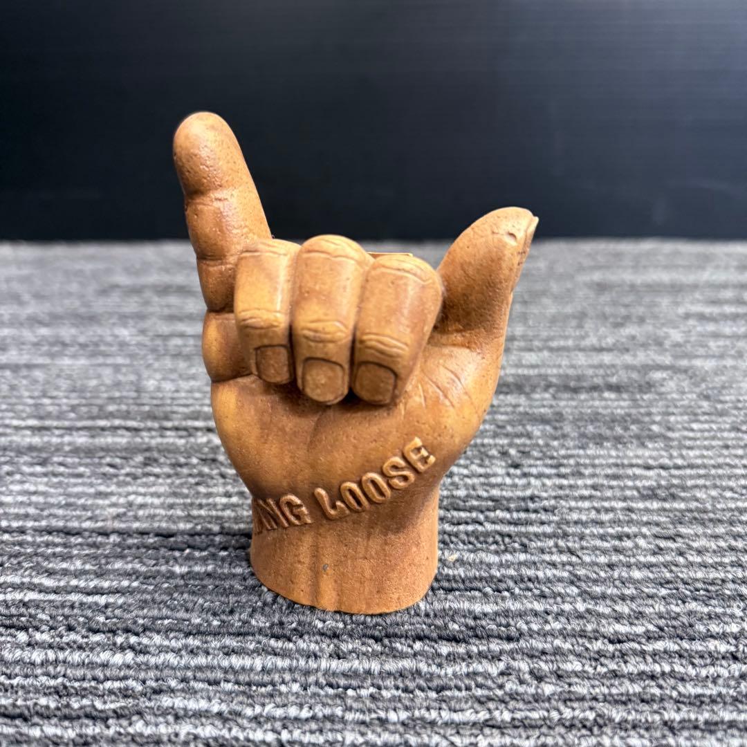 希少 ハワイアン BIP社 ハング・ルーズ ハンドオブジェ コアウッド