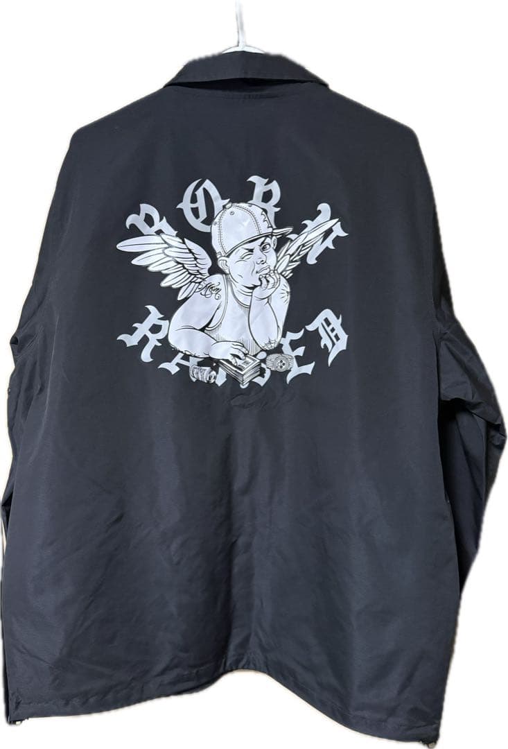 born x raised mister cartoon コーチジャケット