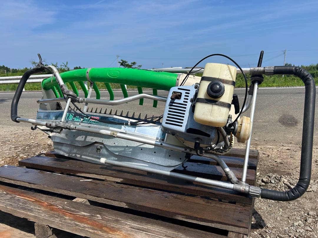 宮崎　落合 茶刈機　茶摘機　剪枝機 V8-1070 バリカン　刈ならし機 動画有