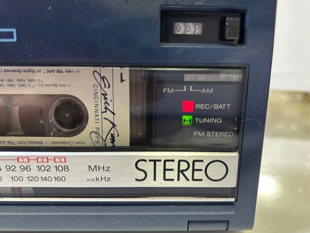 希少美品SONY WM-55 ステレオラジカセ