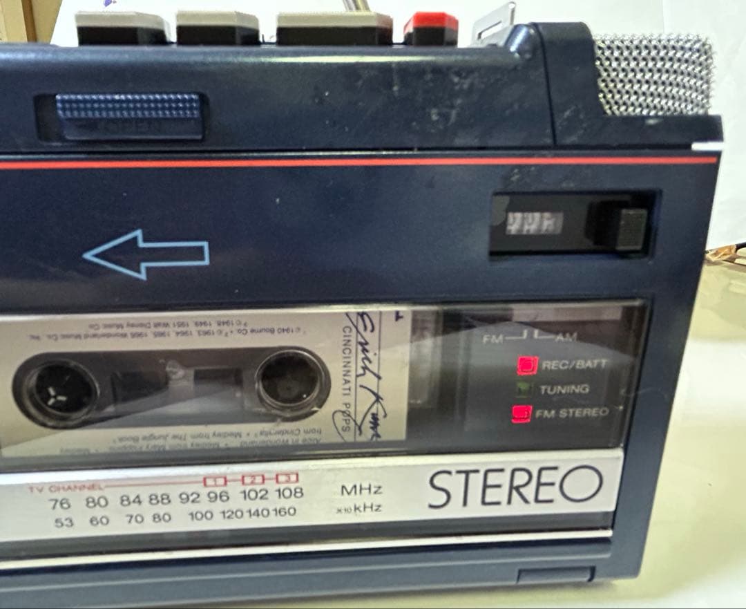 希少美品SONY WM-55 ステレオラジカセ