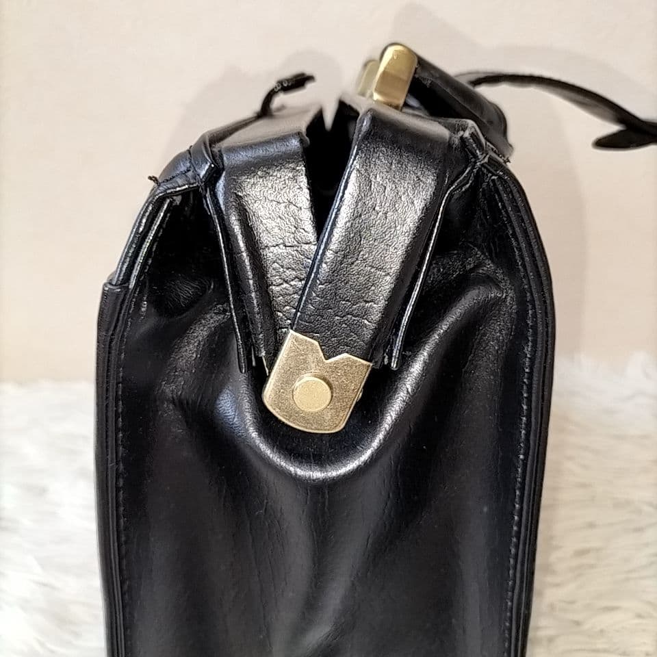 吉田カバン ミニダレスバッグ ビジネスバッグ レザー ブラック