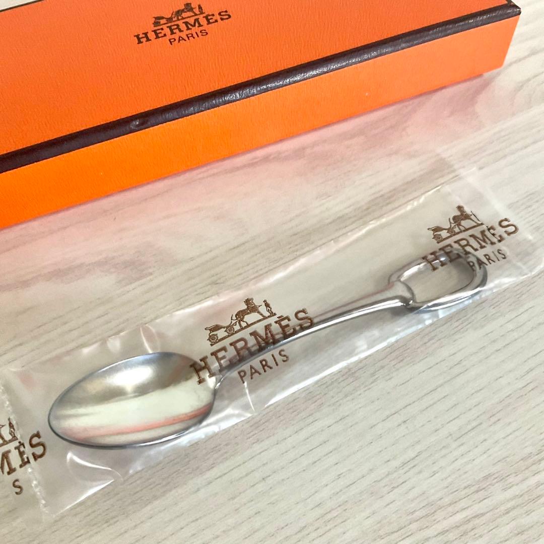 新品未使用 HERMES エルメス アトラージュ カトラリー スプーン 箱付き