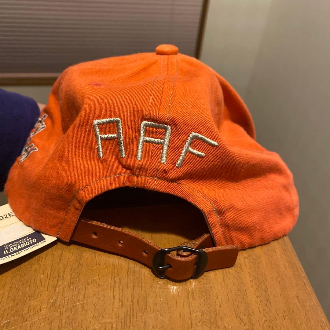 トイズマッコイ 8THAF 刺繍オレンジキャップ