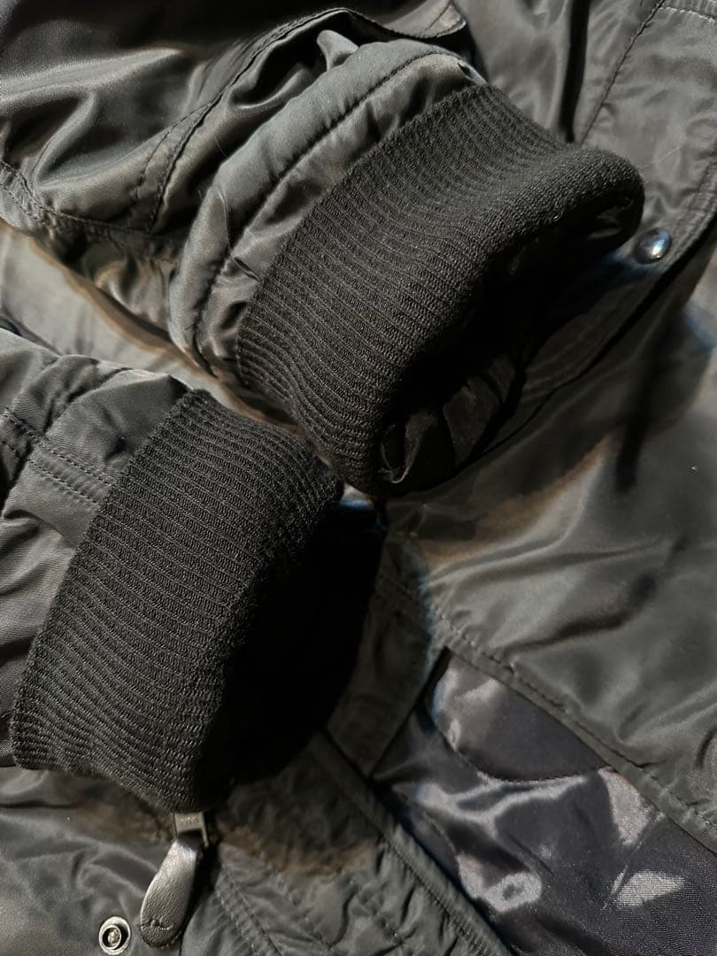 L極美品 SHIPS別注 SPIEWAK N-3Bモッズコート黒 USA製 40